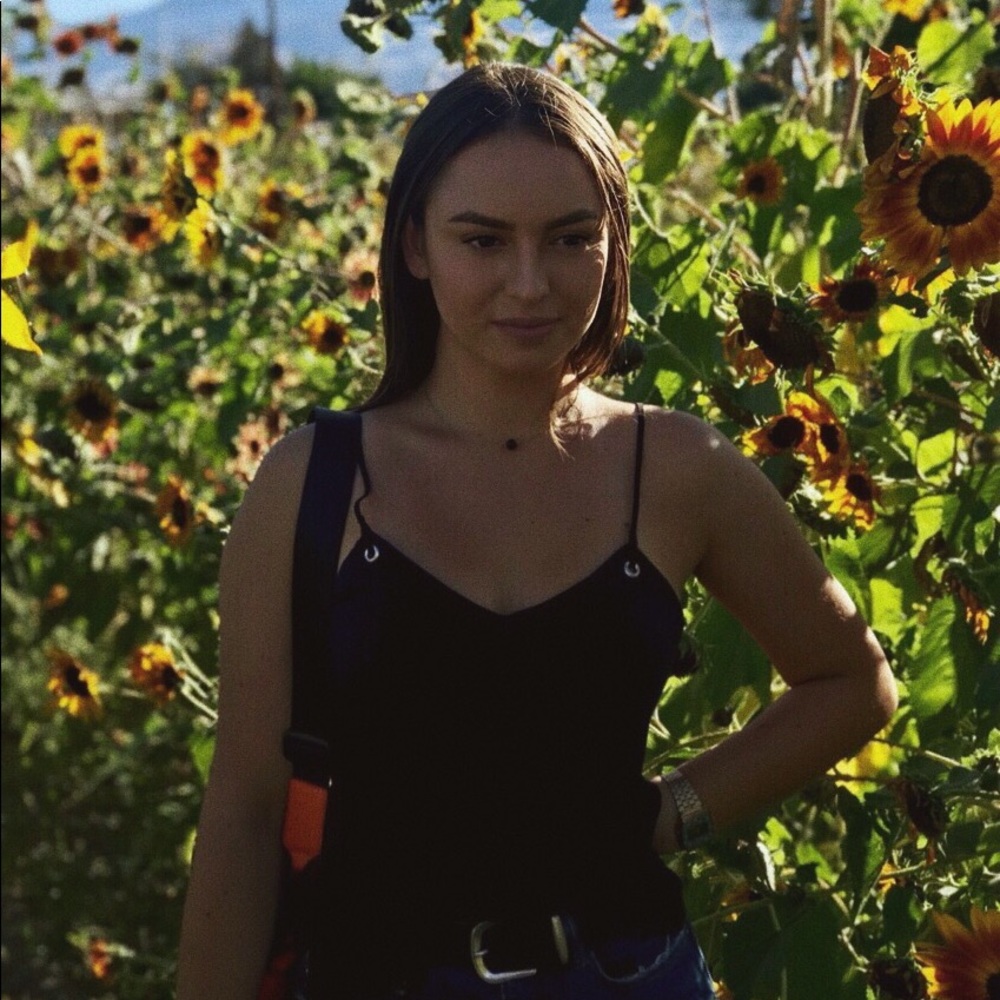Black top Bershka